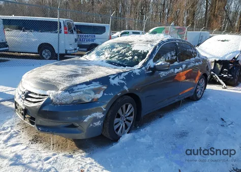 2011 Honda Accord 3.5 Ex-L from USA, damaged, VIN 1HGCP3F80BA021355